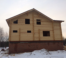 Строительство дома из бруса. Фото 6