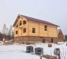 Строительство дома из бруса. Фото 8